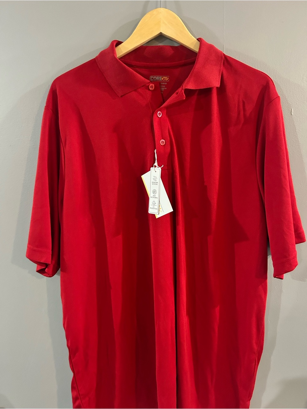 Core365 Men’s Crimson Polo Shirt
